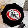 Ajax FC Umbrella with Automatic Open/Close & Self-8-Rib Heavy-Duty Umbrella, Compact Travel Umbrella Suitable for Outdoor
