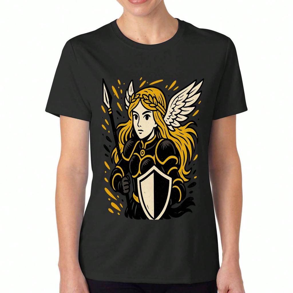 Angel Girl Anime Wounisex's Cotton TShirt, Premium Cotton Quality Print, Durable And Longlasting, Casual And Fashionable T Shirt