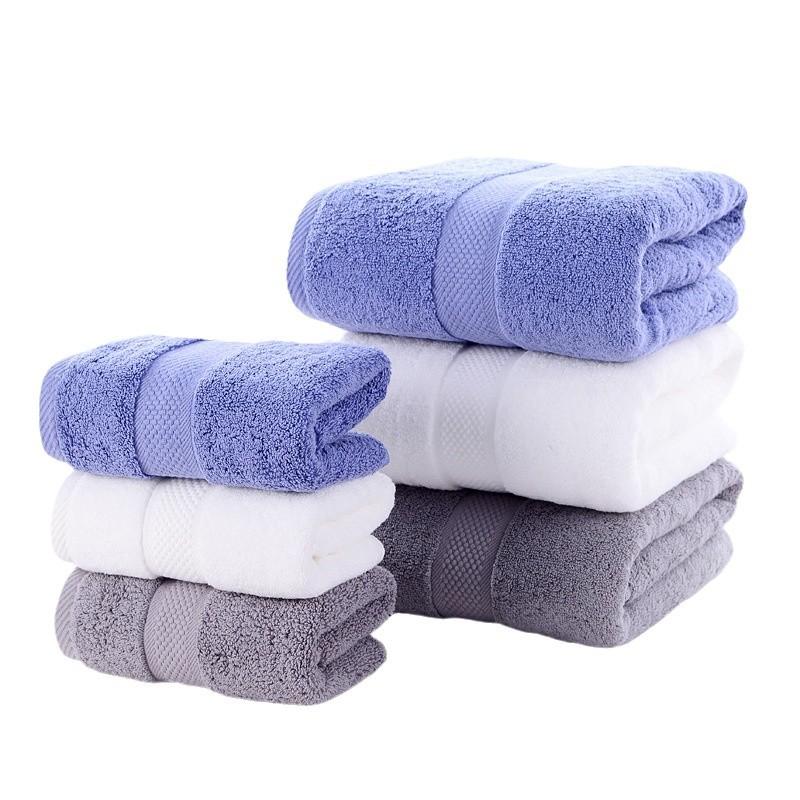 Pure cotton towel bath towel thickened soft absorbent embroidery hot-selling style combination