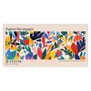 Matisse Bauhaus Geometrische Blätter Ausstellungsplakat Abstraktes Leinwandgemälde Drucke Minimalistische Wandkunst für Heimdekoration 1 Stück