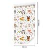 Joyful Forest Animals Wallpaper for Living Room and Bedroom 50x1000