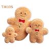 Christmas Gingerbread Man Doll Plush Stuffed Gingerbread Pendant Xmas Tree Decorations Soft Doll Toy for Tree Home Party Decor