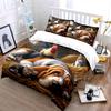 Cozy Barn With Dog Cats Rooster Bedding Set For Kids Luxury Gift 3Pcs Digital Print Comforter Set Soft Comfortable Breathable