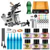 PHOENIXY Tattoo Kit 6 Colors Tattoo Inks, Tattoo Gun Machines, Grips, Power Supply, and Accessories Set for Beginners