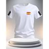 3D Print Summer Spain Football Jerseys Men Classic God Spain Short Sleeve Tees Casual O-Neck Sports Style T-Shirt Man Clothing