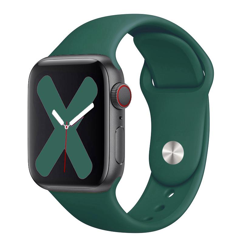 Strap For Apple Watch bands 44mm 45mm 40mm 41mm 42mm 46mm Sport Silicone correa smartwatch Bracelet iWatch Series 10 9 8 11 SE 3