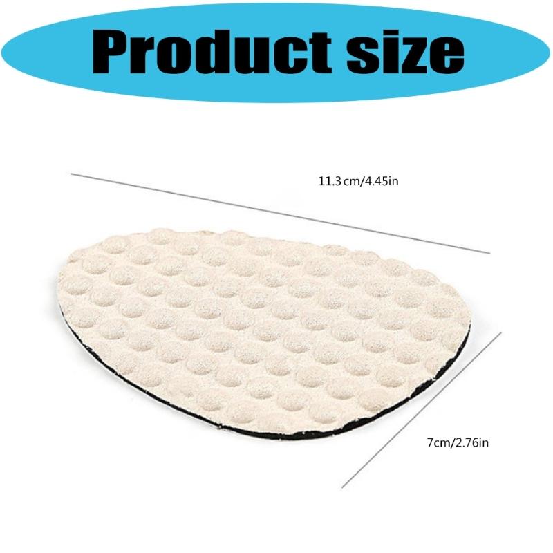 Metatarsal Support Pads For High Heel Shoe Breathable Ball of Foot Cushions With Adhesive Backing Antislip Technology