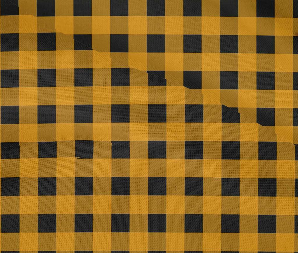 oneOone Bavlněná směsová látka s ginghamovým kostkovaným potiskem 1 yard šíře 40 palců
