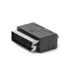 AV TV Connector Phono 21PIN Adapter Input Plug Scart Male to 3RCA Female
