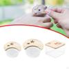 Hamster Sand Bath Box Bathtub Clear Habitat Decoration Cage Accessory Pet Toilet Digging