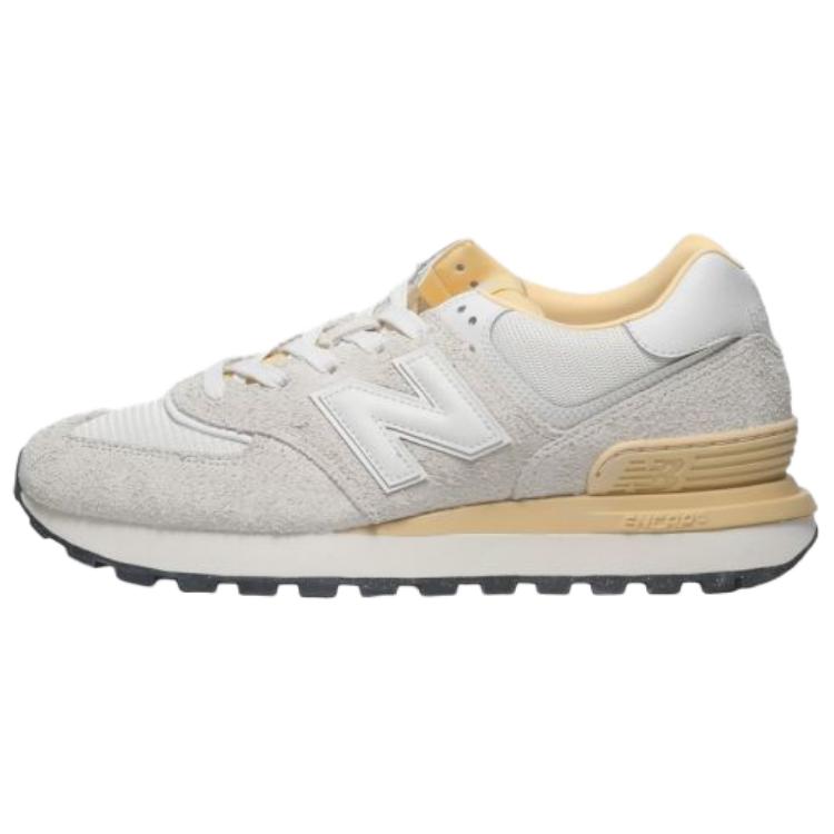 New Balance Men 574 Legacy Grey Yellow Casual Sneakers U574LGWM 40.5