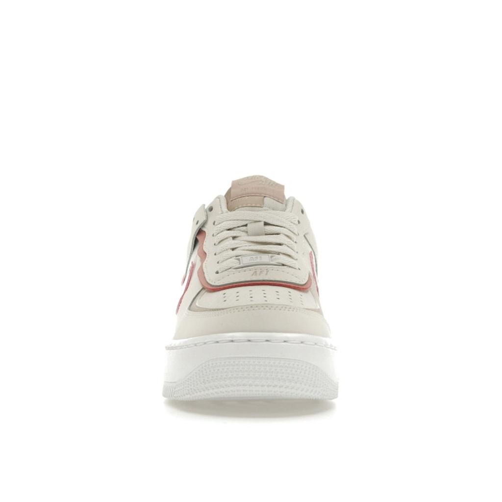 Nike Air Force 1 Shadow Phantom Pink Oxford Women Sneakers White Red-Stardust DZ1847-001