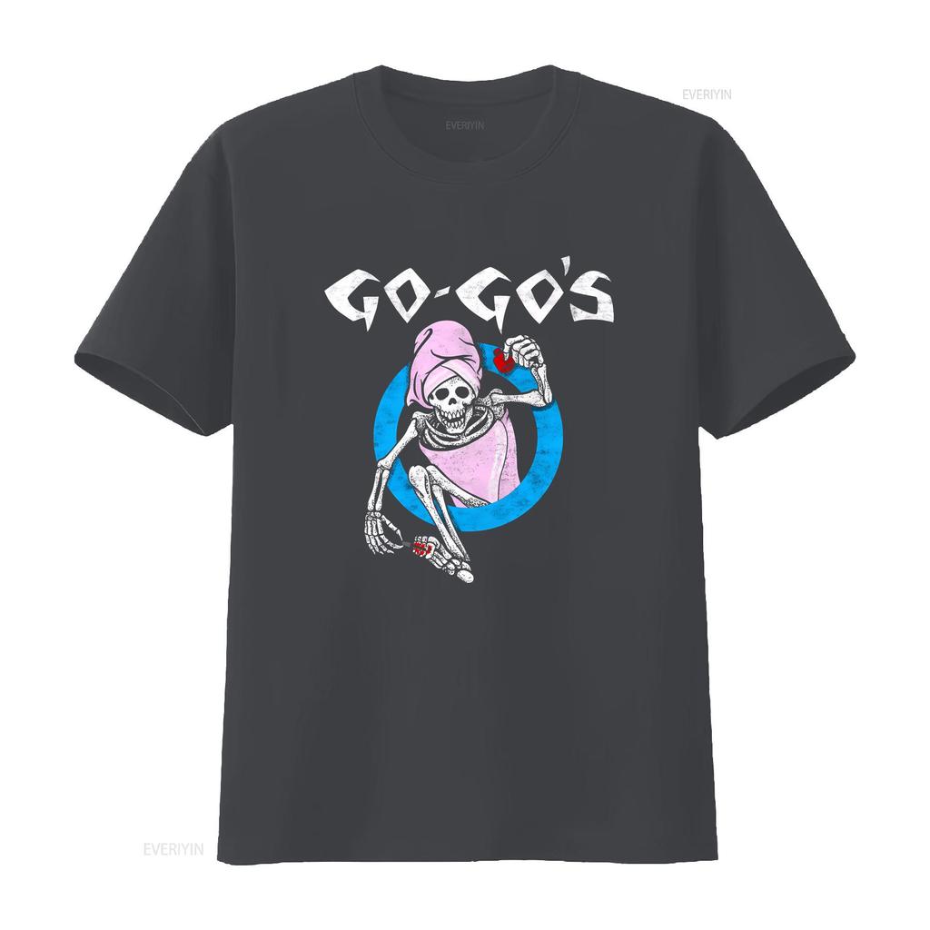 Retro Germ Germs The Go Gos Band T Shirt Funny Black S 5XL PB6921 Vintage Washed Graphic Casual Comfortable Unisex Fashion