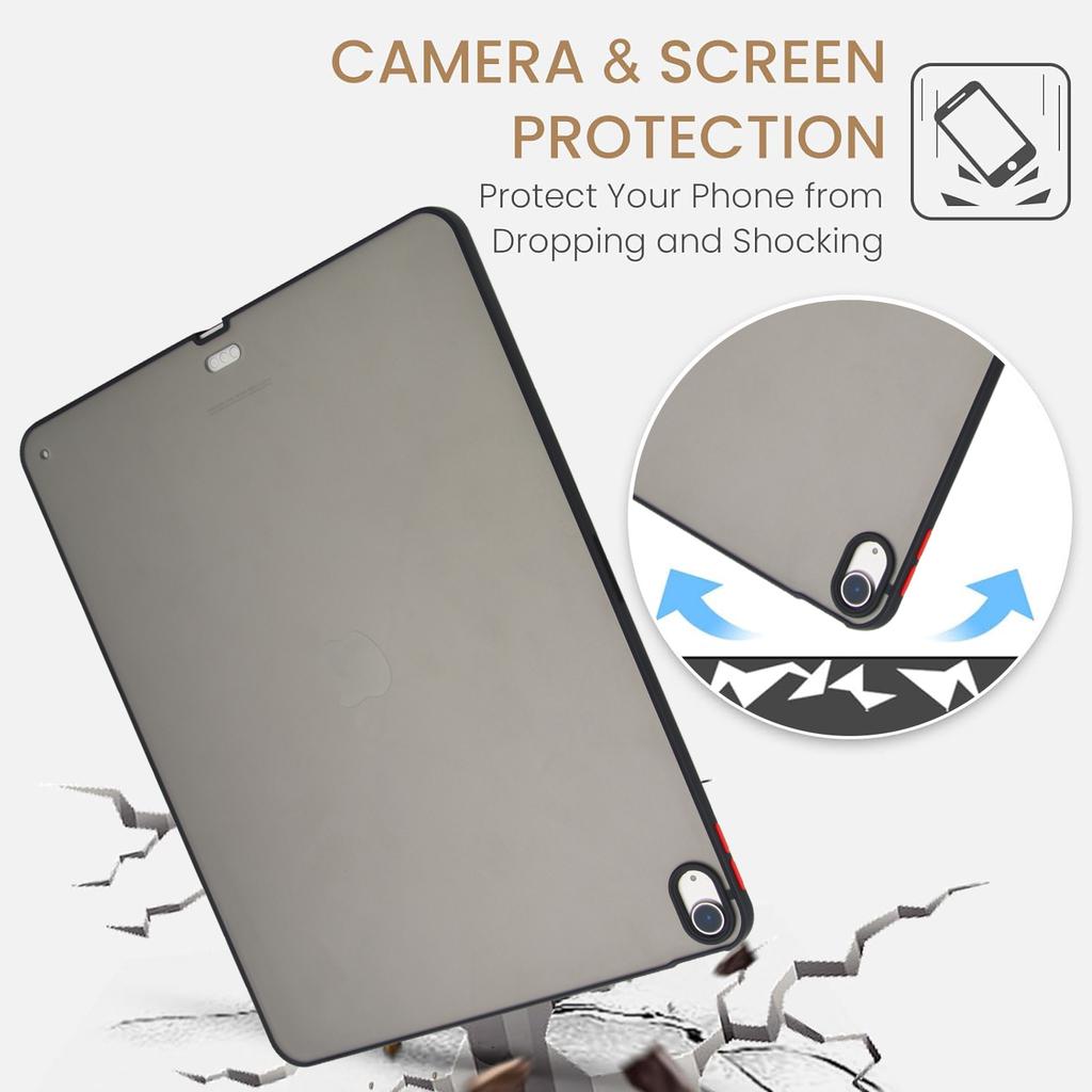 Pro iPad Air 13 (2024) Pouzdro Skin Touch Matný Akrylový TPU Nárazuvzdorný Kryt na Tablet