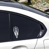 Retro sheep head car body scratch cover decoration car sticker, car, electric car, motorcycle reflective sticker.
