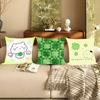 Lucky Clover Good Luck Ins Pillowcase Toon Gift Cushion Cover Bedroom Home Sofa Chair Seat Decor Pillow Case