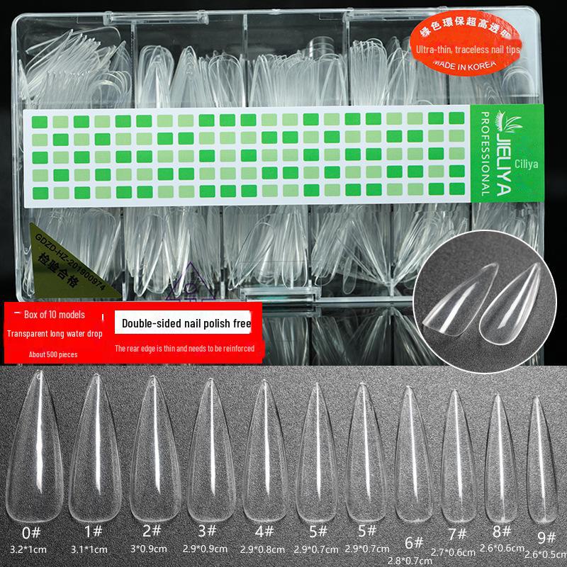 Ultra-Thin Handmade Long Ladder Nail Art Patch