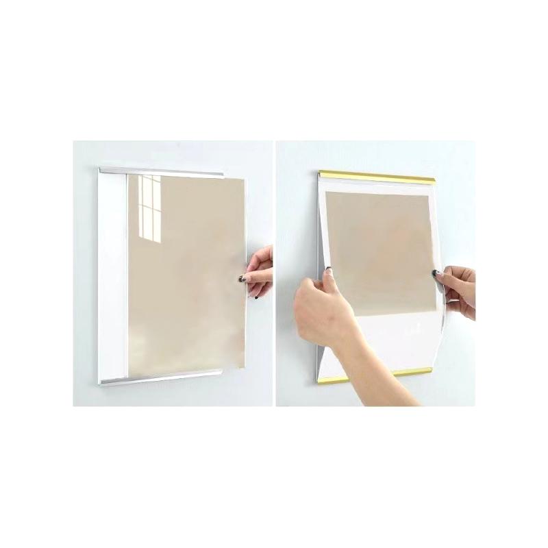 A4 Wandmontage 8,5 x 11 Zoll Acryl Schilderhalter Ständer Restaurant Menü Papier Preisliste Bild Foto Poster Flyer Rahmen