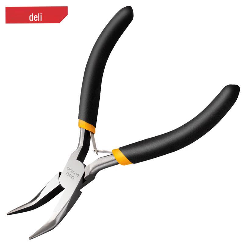 Deli DL103005 5.5-inch Bent Nose Pliers