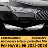 For HAVAL H6 -2024 Hybrid Panel Navigation Screen Automotive Interior TPU Protective Film Cover Anti-Scratch Sticker