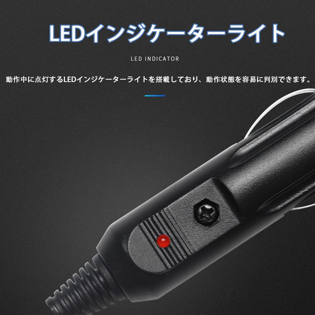 Cigarette Lighter Socket Extension Cable, /24V, Car Cigarette Lighter Charger Cable, Built-in 15A Fuse,