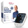 AGEasy (Max Group) Automatic BP Monitor | Digital Blood Pressure Machine | Large 4.7” LED Display | Clinically Accurate | 2 Users Memory (180 Readi