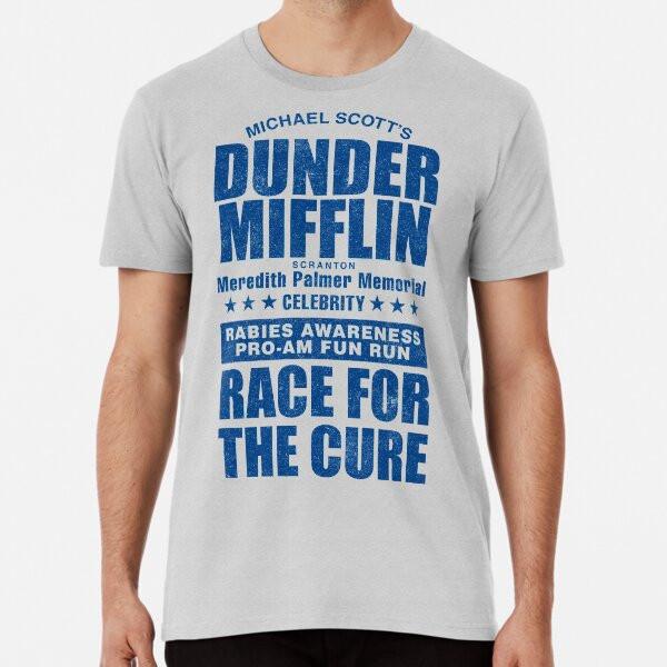

Dunder Mifflin Rabies Awareness Race for the S to 5XL Made in the AU/USA T-Shirt 4XL