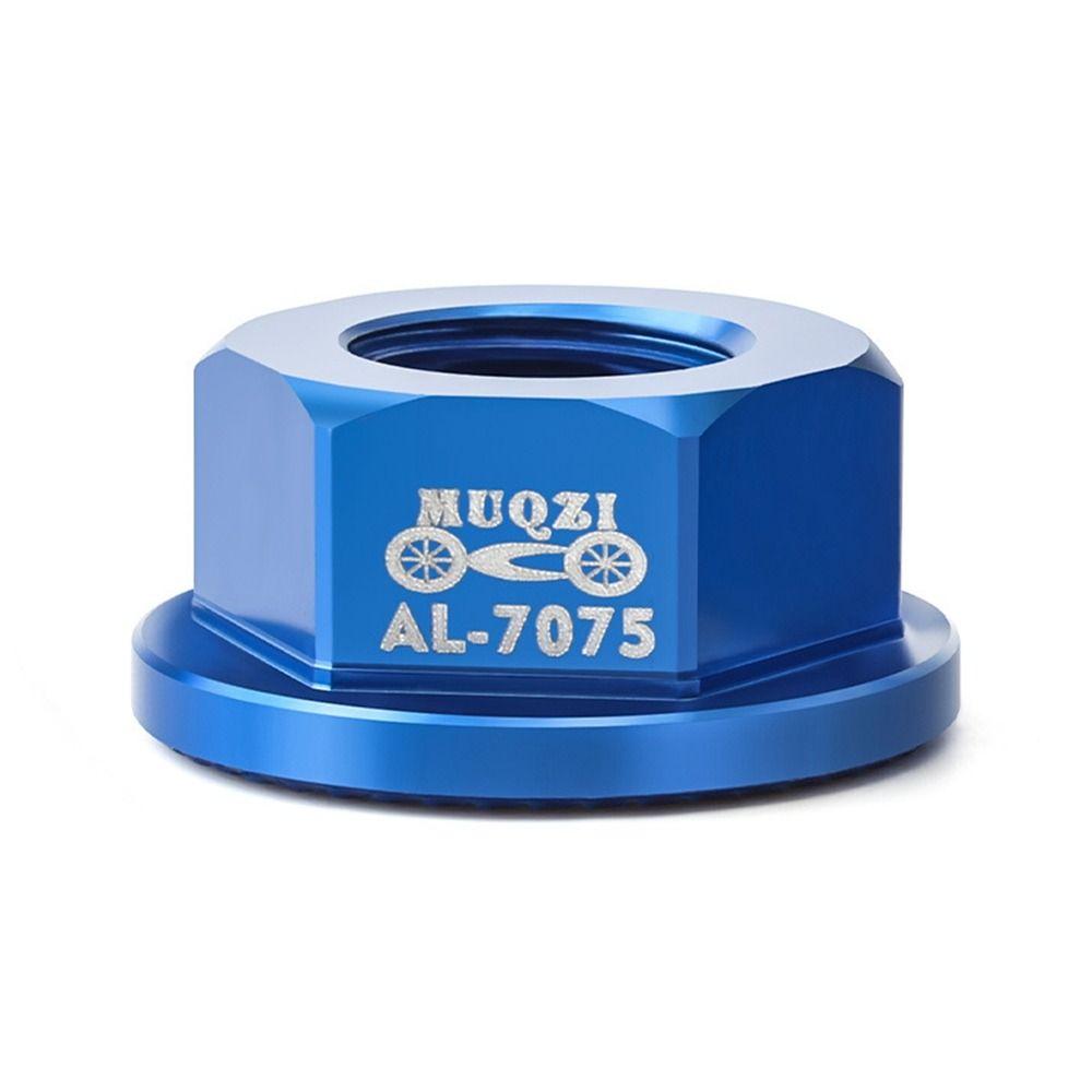 MUQZI M8 Hub Nut Aluminum Alloy Hub Axle Screw New Front Rear Wheel Sliding Balance Bicycle синий
