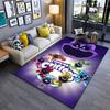 Smiling Critters Colorful Design Suitable As a Non-slip Mat for the Living Room or Bedroom Sofa