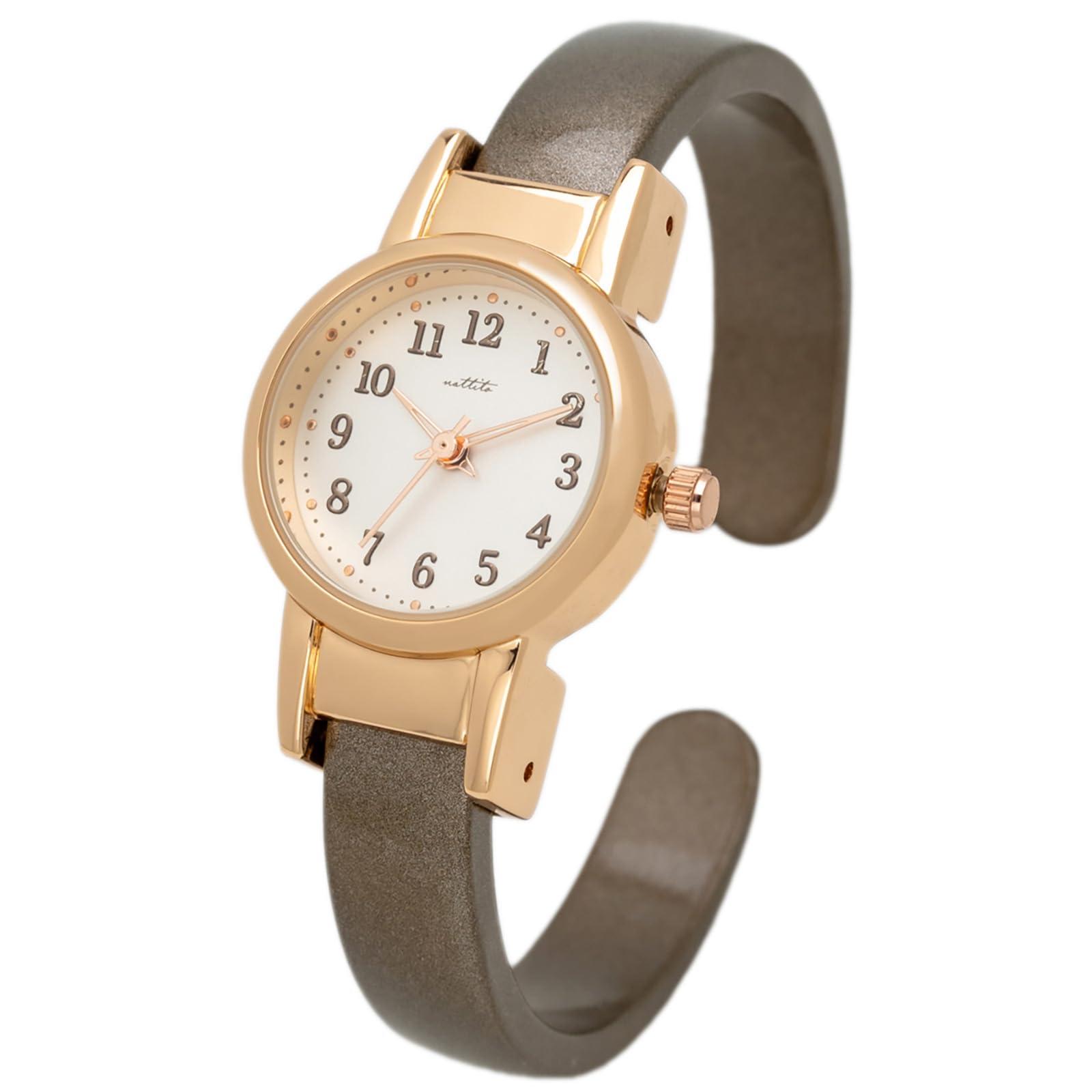 

Analog Bangle Watch Brown [Fieldwork] Women s GY077-4