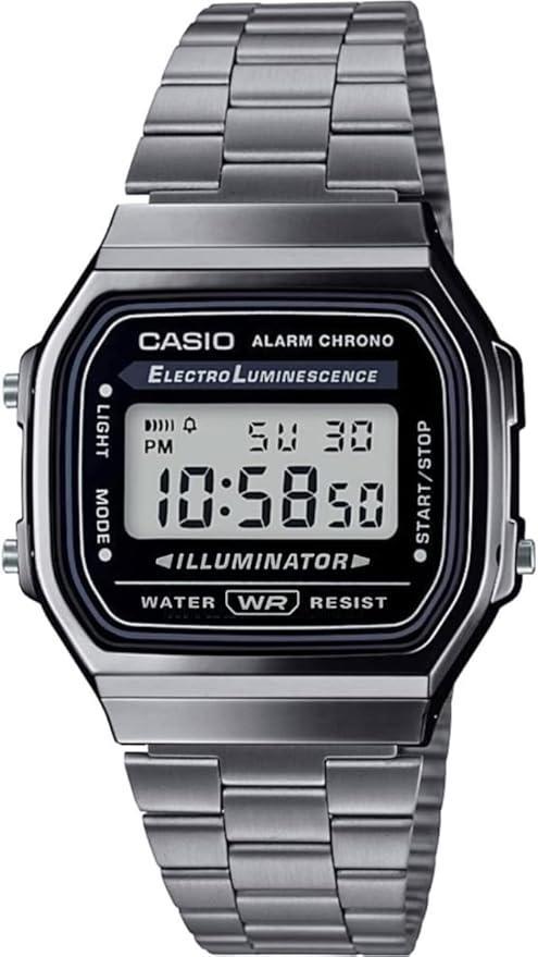 

[USED] CASIO A168WGG-1A Wristwatch for Men and Women, Parallel Import