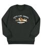 BEMIGHTY Love Cats Oversized Double-Sided Sweatshirt [Black] (A Type)