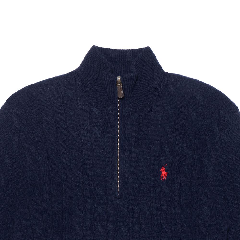 Polo Ralph Lauren Pony Embroidered Cable Knit Jumper 710876766W-002