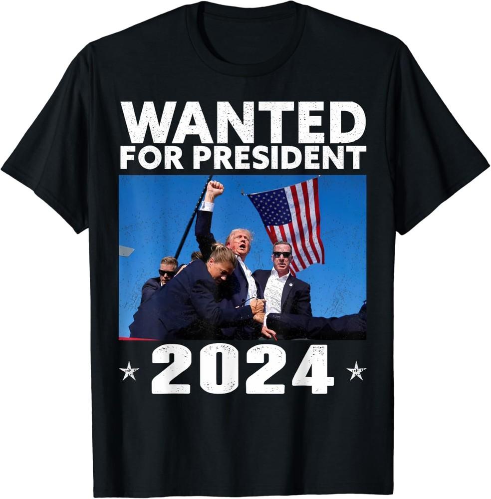 Donald Trump Fight Fist 2024 Election T-Shirt Unisex T-Shirt XXXL