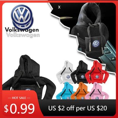 Dla VOLKSWAGEN VW Pokrowiec na Gałkę Zmiany Biegów z Kapturem Bluza na Dźwignię Zmiany Biegów Samochodowa Stylizacja Samochodu Dla Volkswagen VW Golf Polo Tiguan Jetta Touran P