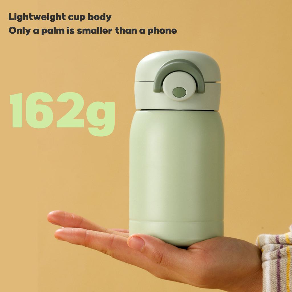 Mini Thermos Cup  Pocket Cup Stainless Steel Portable Pocket Thermal Water Bottle Outdoor Camping Drinkware