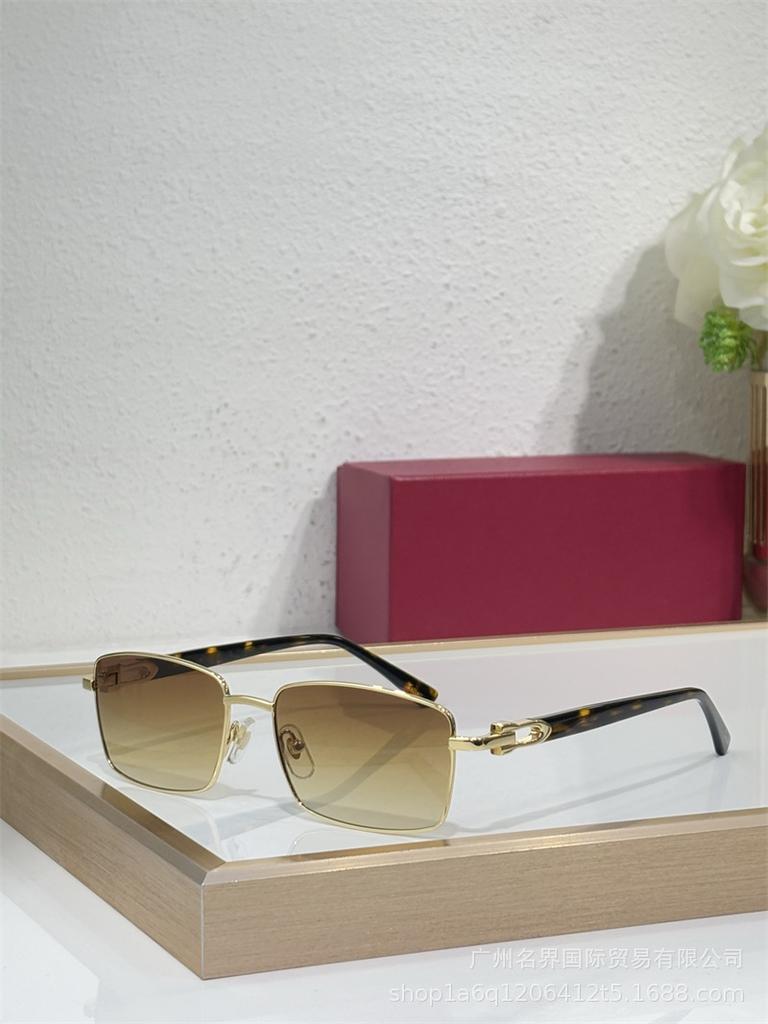 Luxury designer sunglasses UV protection Europe America popular men's and women's sunglasses retro