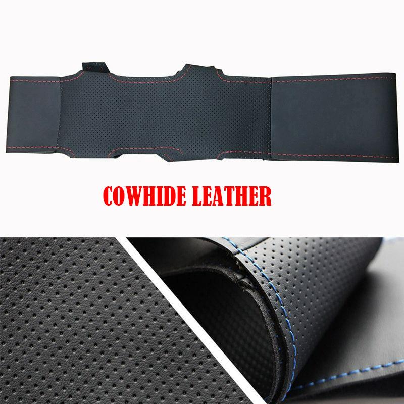 Car Steering Wheel Cover for Lexus Is 200t 250 300 350 F Sport RC 350 CT 200h / NX Carbon Fiber&Leather Steering Wheel Wrap
