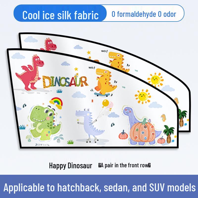 Children's Car Sunshade Curtains for Rear Windows