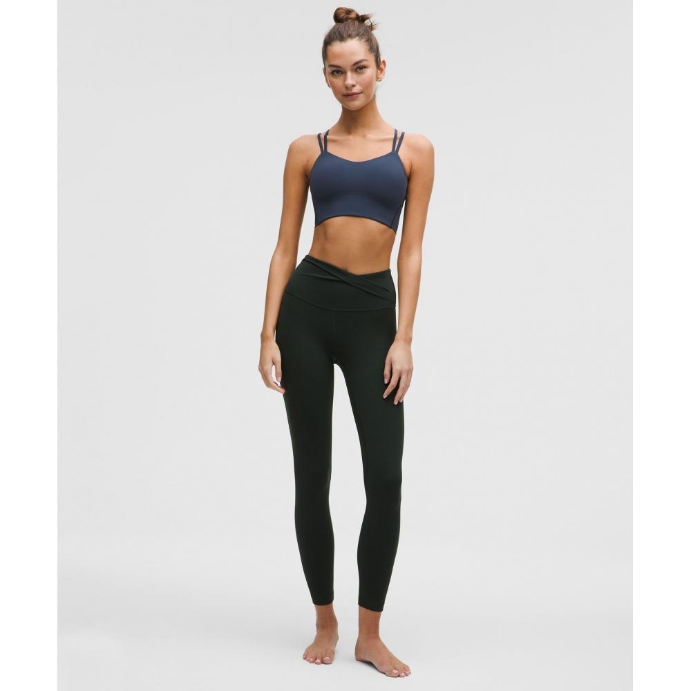 Lululemon Like A Cloud Longline BrA  Light Support  B C Cup CluB Blue