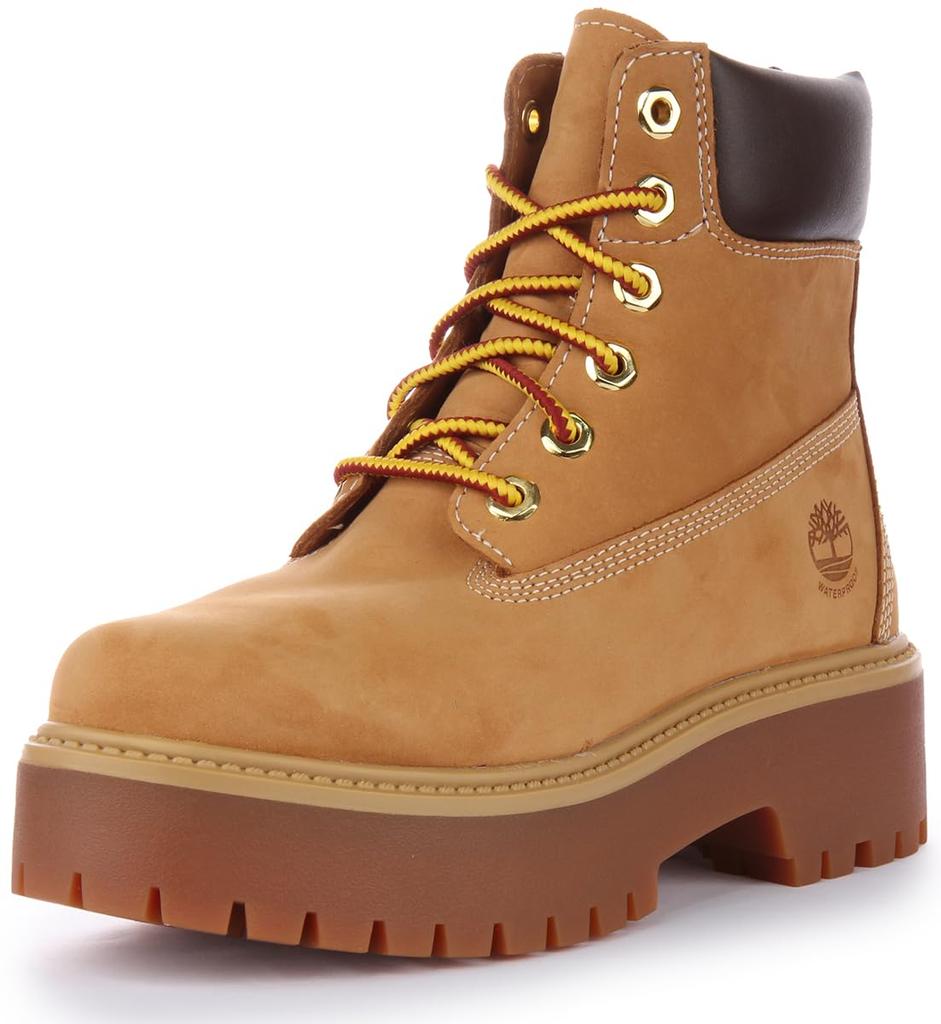 Timberland Premium WP Platform Boots A5RJD Brown Women's