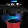 Portable Car Ashtray Double Inner Box With Led Lighting Trash Car Interior Supplies