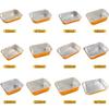 WS Golden Aluminum Foil Food Containers