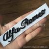 Alfa Romeo Giulia Black Rear Badge - Custom English Logo