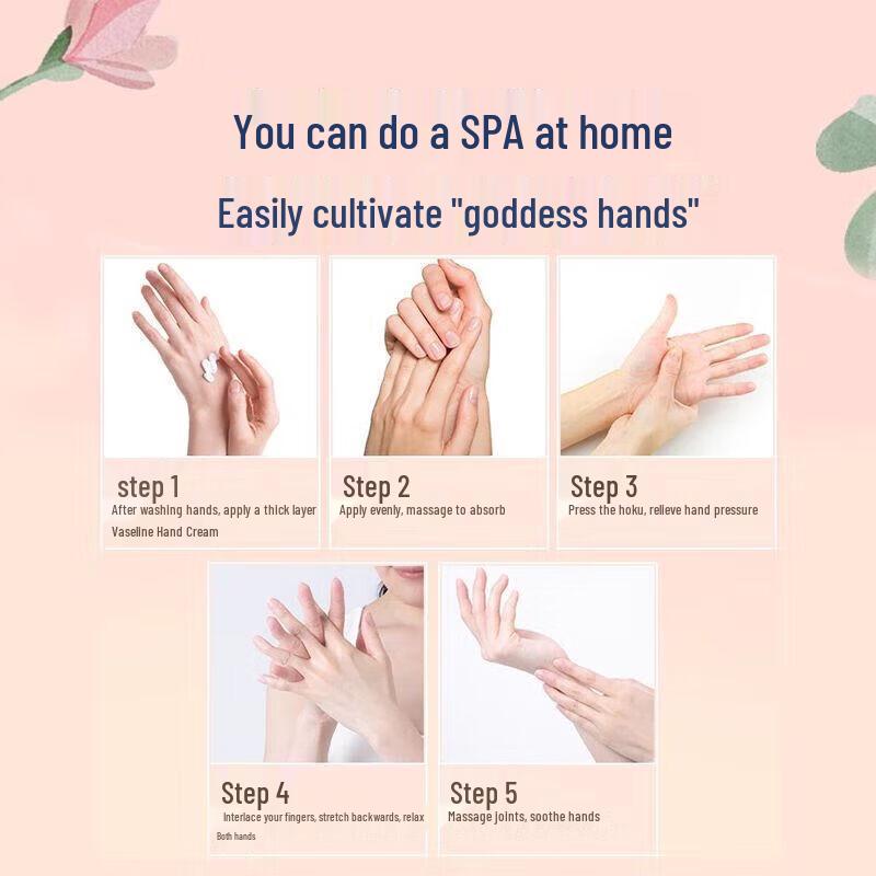 Vaseline Rose Scent Moisturizing Hand Cream