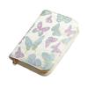 Luxury Jewelry Organizer Book Case Zipper Travel Velvet Storage Bag for Rings Earrings Necklaces