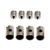 5mm Metal Cable Nipples with Screws, Solderless Installation, Proof, for Throttle and Carb Cables