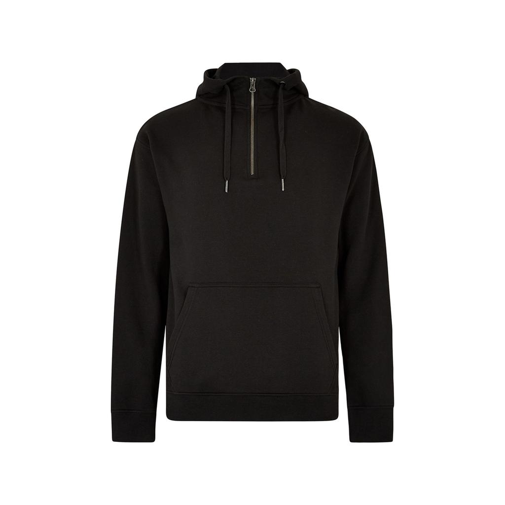 Kustom Kit Mens Quarter Zip Regular Hoodie