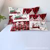 Christmas Bedding Set 3/4 Pcs Microfiber Duvet Cover Pillowcases 1.8m Bed