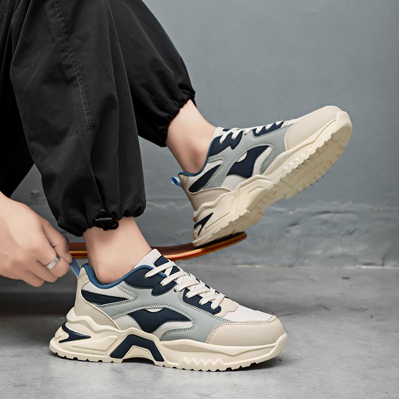 Men’s Jogging Sports Shoes Casual Shoes Street Style Running Sneakers Shoes for Students Over Sized Shoes
